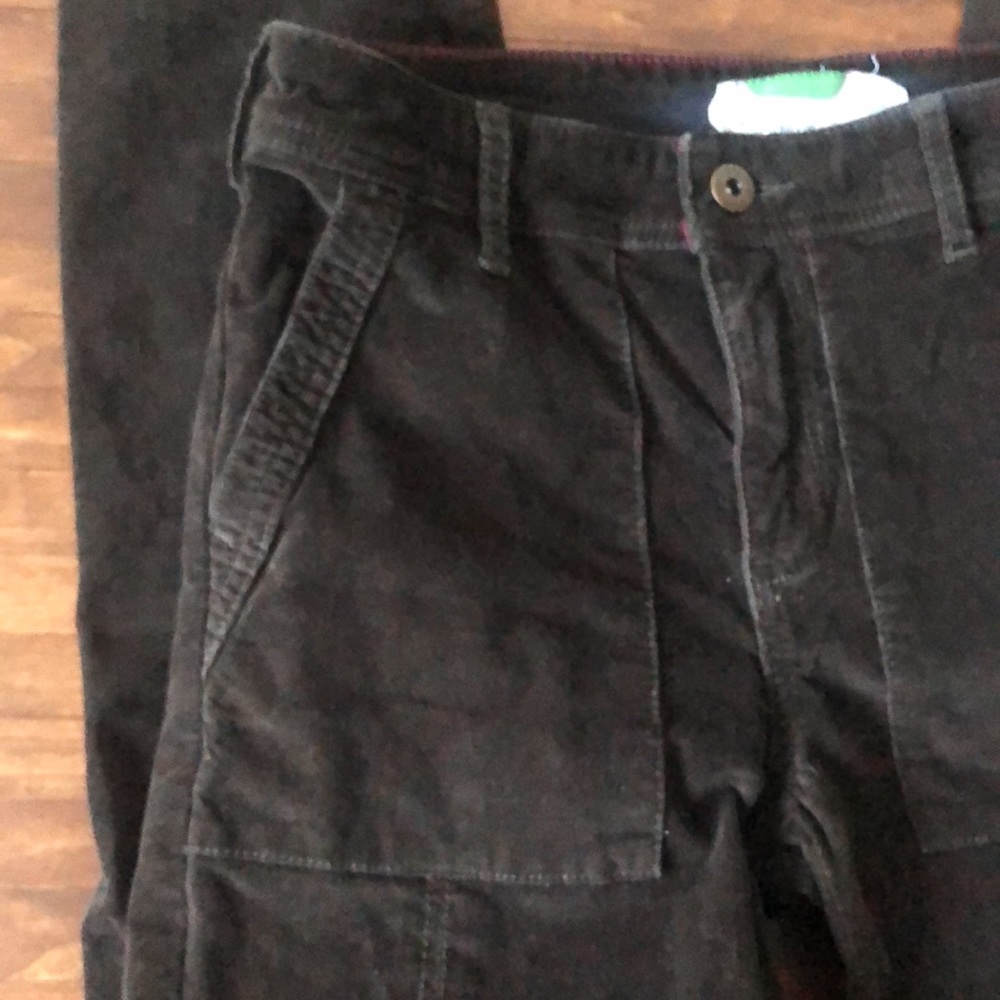 Anthropologie Corduroy Slim Utility Pants Size - Picture 4 of 14